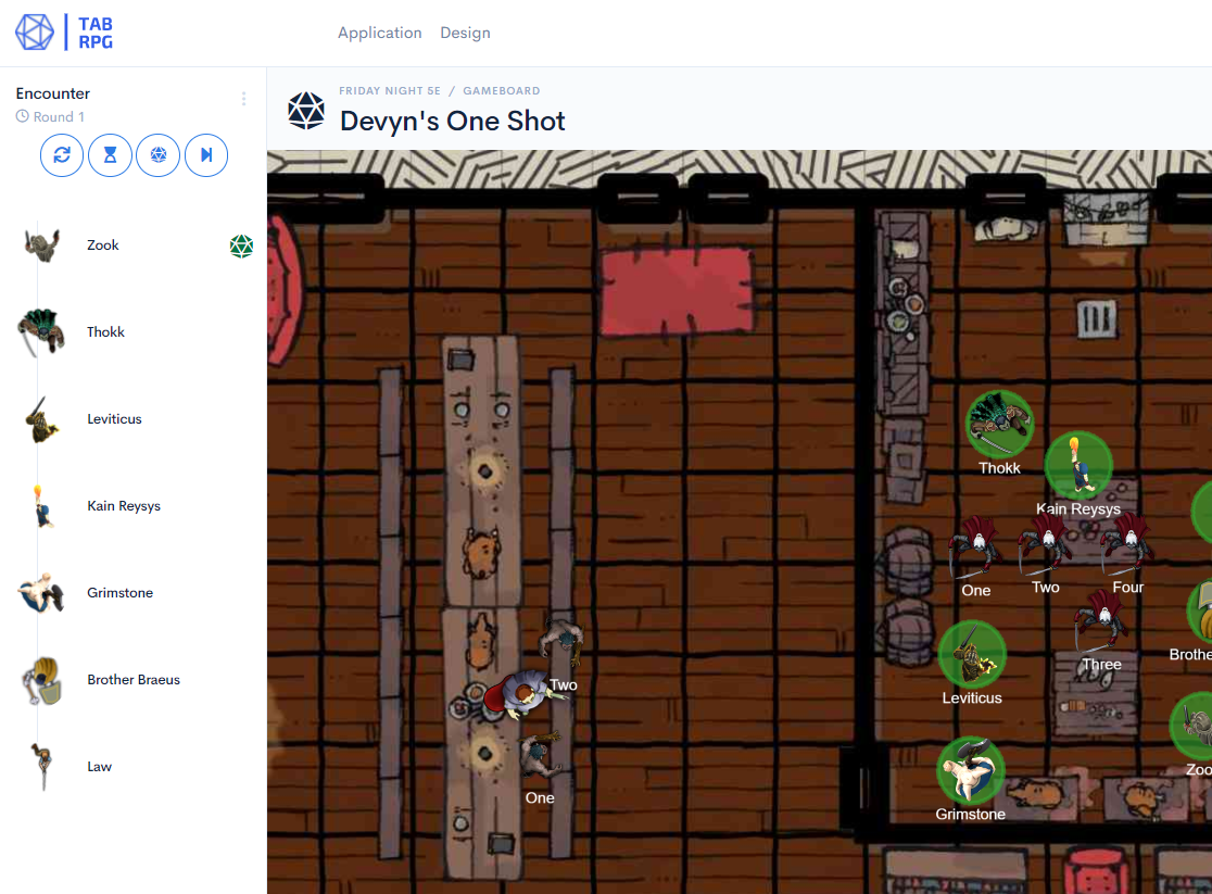 Track Play Order on Gameboard